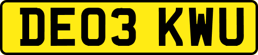 DE03KWU