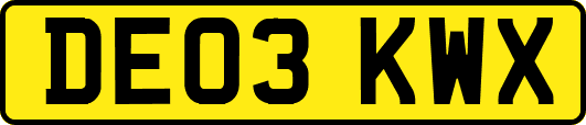 DE03KWX