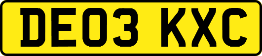 DE03KXC
