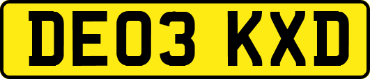 DE03KXD