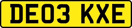 DE03KXE