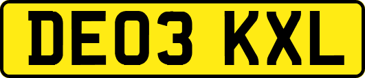 DE03KXL