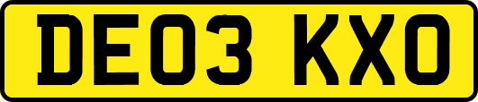 DE03KXO