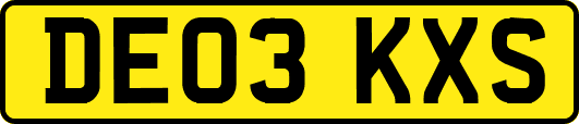 DE03KXS