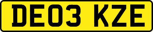 DE03KZE