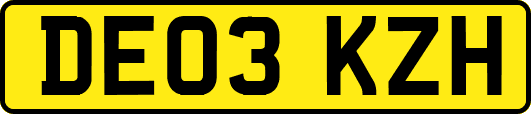 DE03KZH