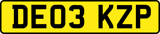 DE03KZP