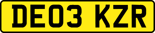 DE03KZR