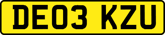 DE03KZU