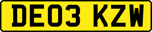 DE03KZW