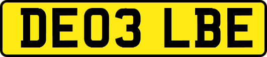 DE03LBE
