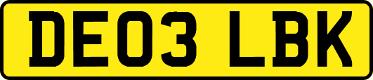 DE03LBK