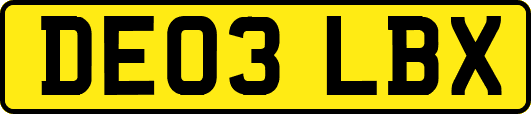 DE03LBX