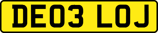 DE03LOJ