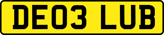 DE03LUB