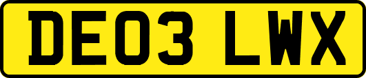 DE03LWX