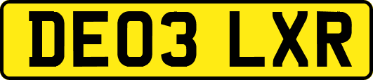 DE03LXR