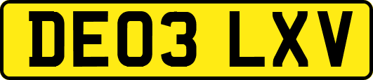 DE03LXV