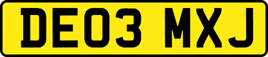DE03MXJ