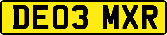 DE03MXR
