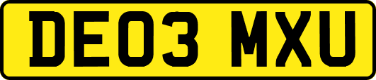 DE03MXU
