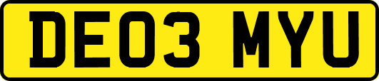 DE03MYU