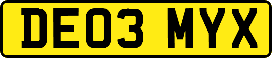 DE03MYX