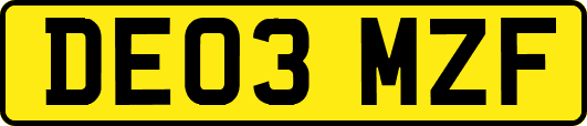 DE03MZF