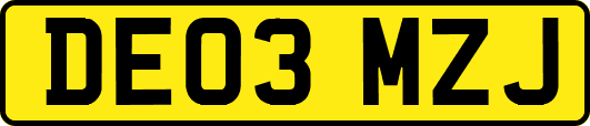 DE03MZJ