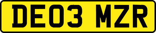 DE03MZR