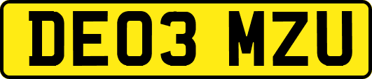 DE03MZU