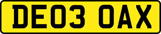 DE03OAX