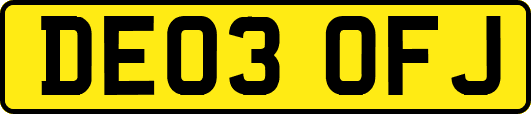 DE03OFJ