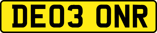 DE03ONR