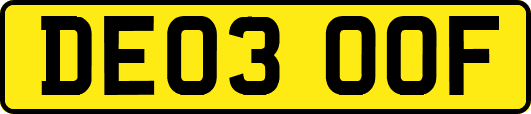 DE03OOF