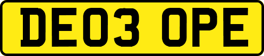 DE03OPE