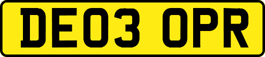 DE03OPR