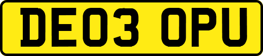 DE03OPU