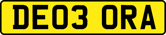 DE03ORA