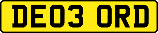 DE03ORD