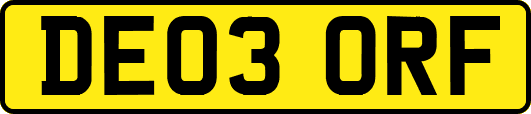 DE03ORF
