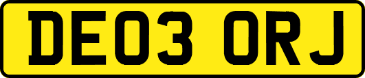 DE03ORJ