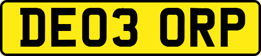 DE03ORP