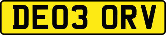 DE03ORV