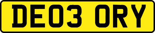DE03ORY