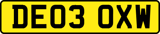 DE03OXW