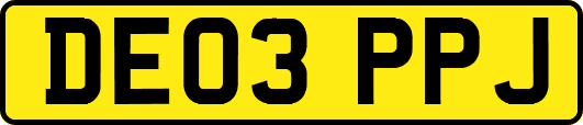 DE03PPJ