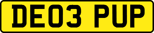 DE03PUP