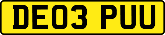 DE03PUU