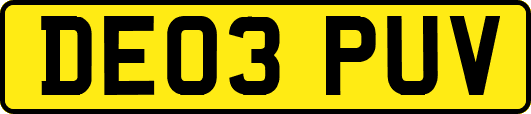 DE03PUV